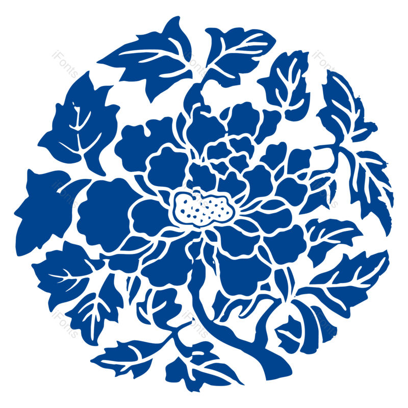 中国风图片,花纹元素,图案PNG,牡丹花免抠素材